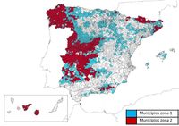 Mapa radón